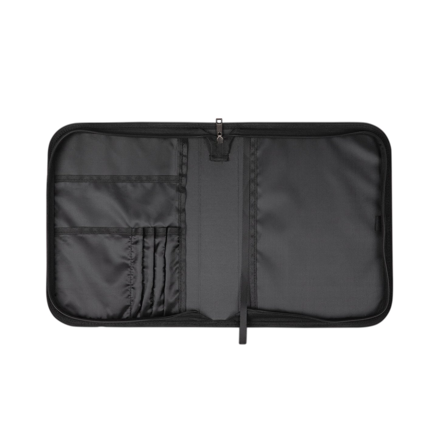 Iron Sharpens Iron Bible Cover — Proverbs 27:17 Zippered Leatherette Bible Case