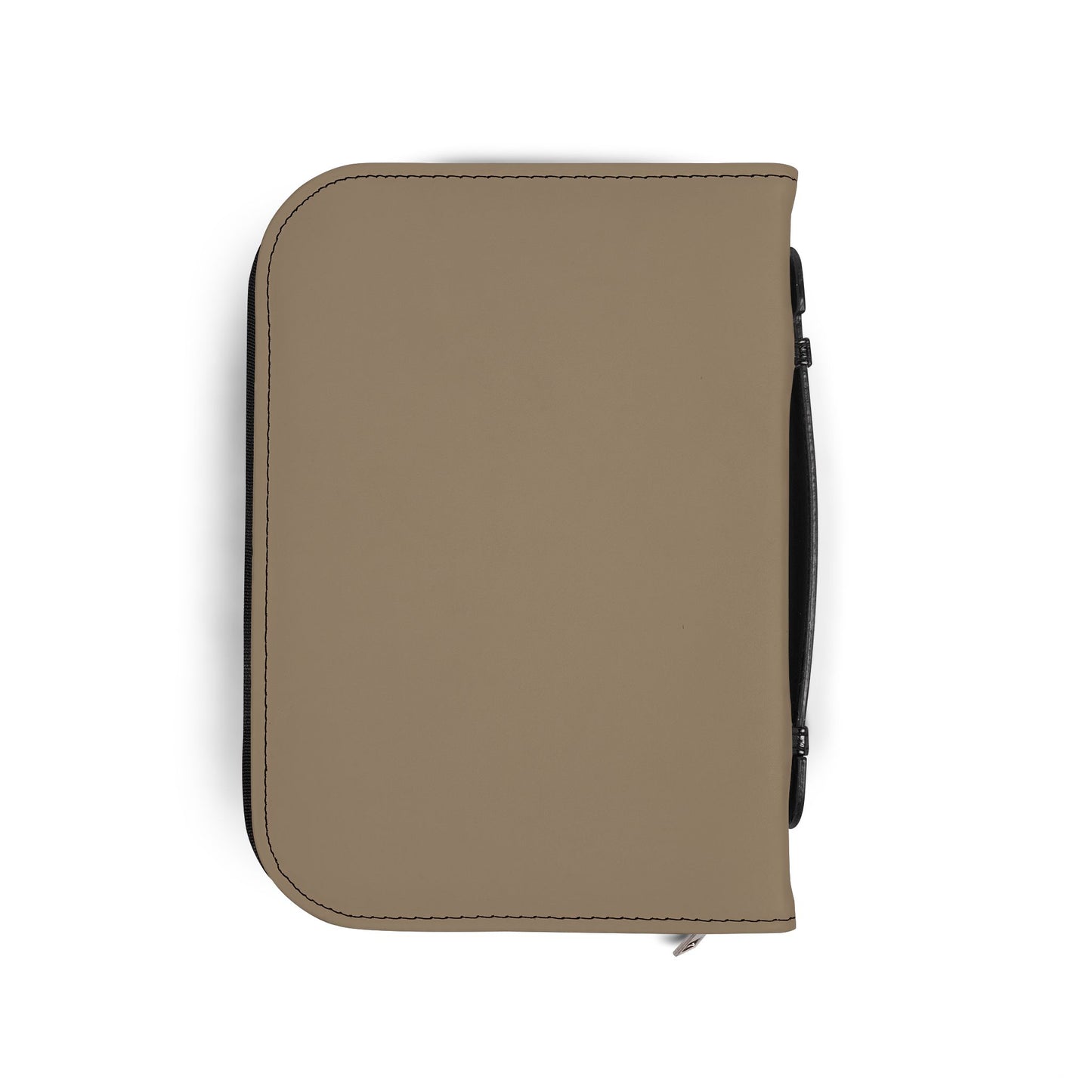 Iron Sharpens Iron Bible Cover — Proverbs 27:17 Zippered Leatherette Bible Case