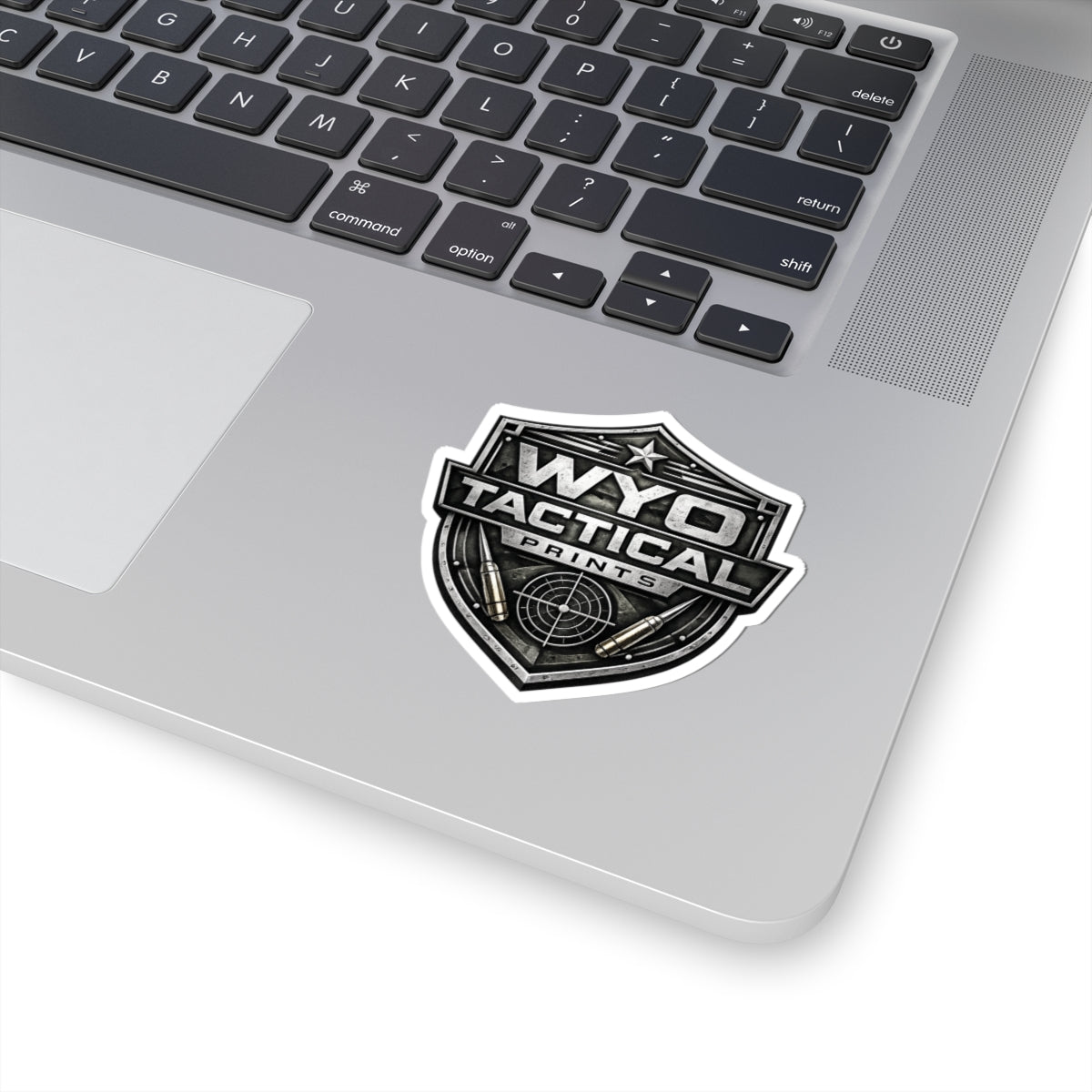 WYO Tactical Logo Sticker — Military Target Emblem Kiss-Cut Sticker
