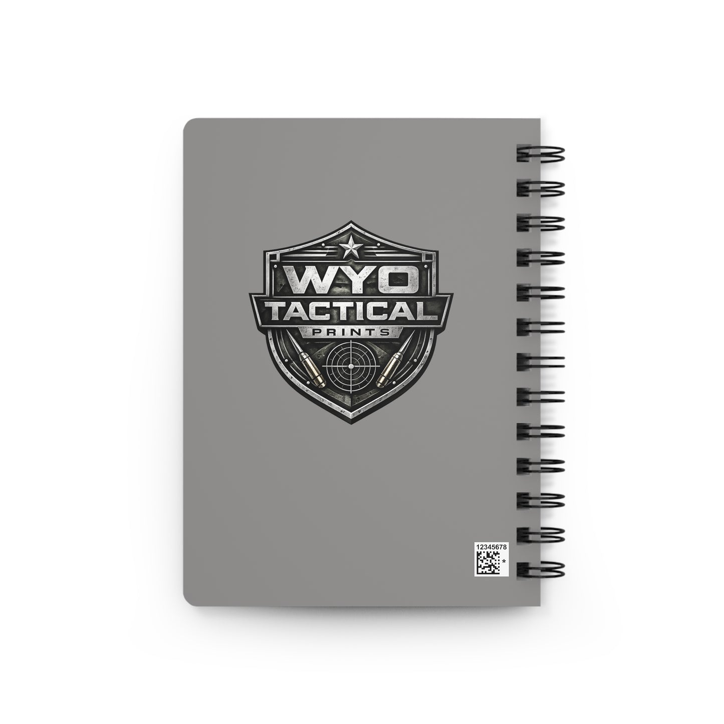 Wyoming Women Spiral Journal — Tactical Rifle Shooter Notebook