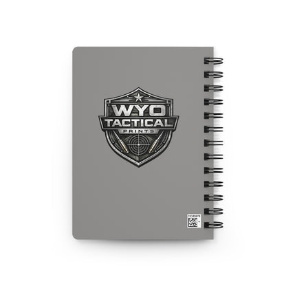Wyoming Women Spiral Journal — Tactical Rifle Shooter Notebook