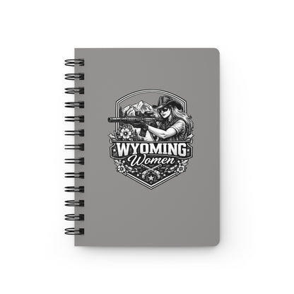 Wyoming Women Spiral Journal — Tactical Rifle Shooter Notebook
