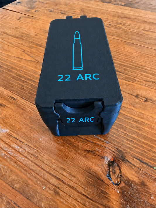 Flip Lid Ammo Box (22 ARC) Holds 50