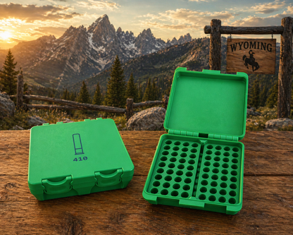 Flip Lid Ammo Box (410 Shotgun) Holds 100