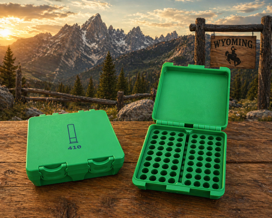 Flip Lid Ammo Box (410 Shotgun) Holds 100