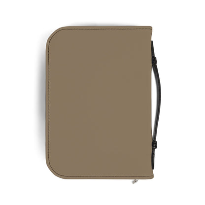Iron Sharpens Iron Bible Cover — Proverbs 27:17 Zippered Leatherette Bible Case