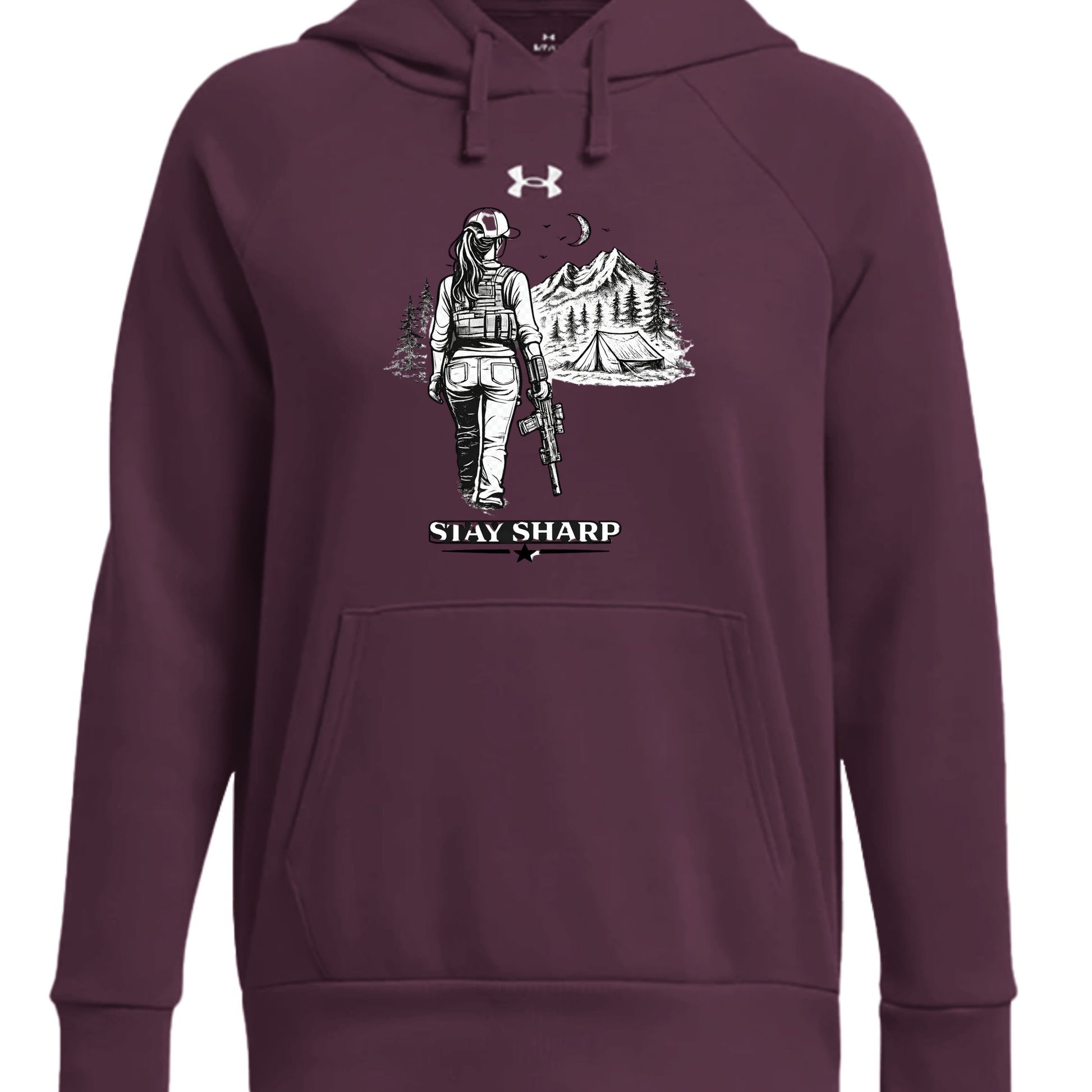Maroon/ White - 1379500 - FRONT