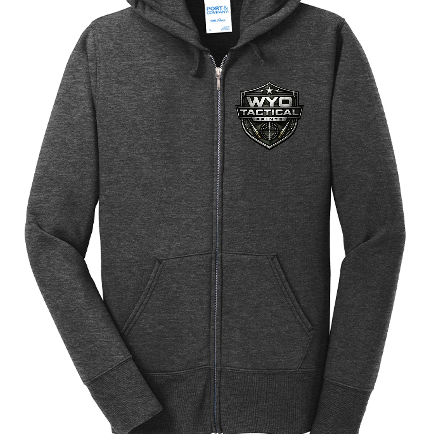Dark Heather Grey - LPC78ZH - FRONT