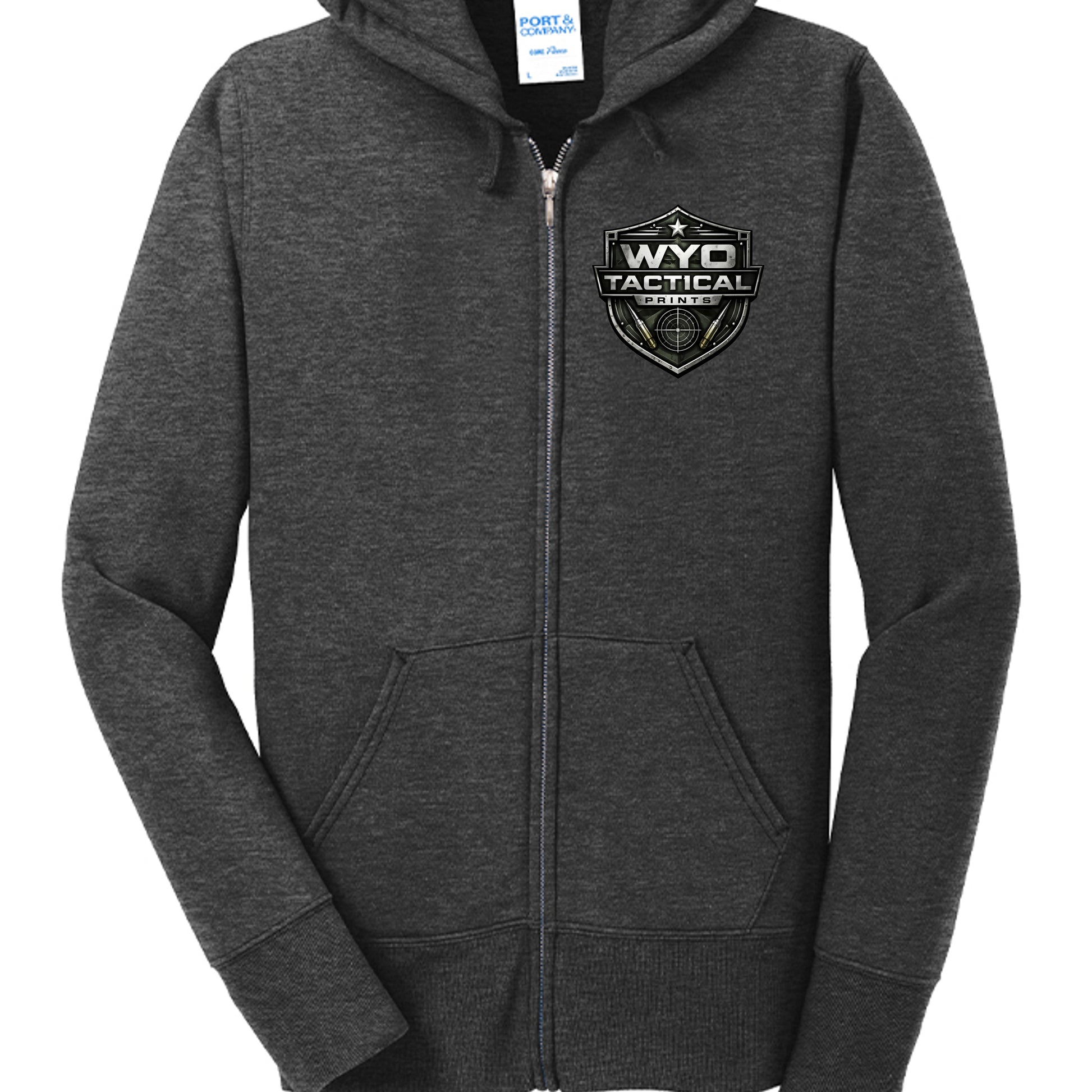Dark Heather Grey - LPC78ZH - FRONT