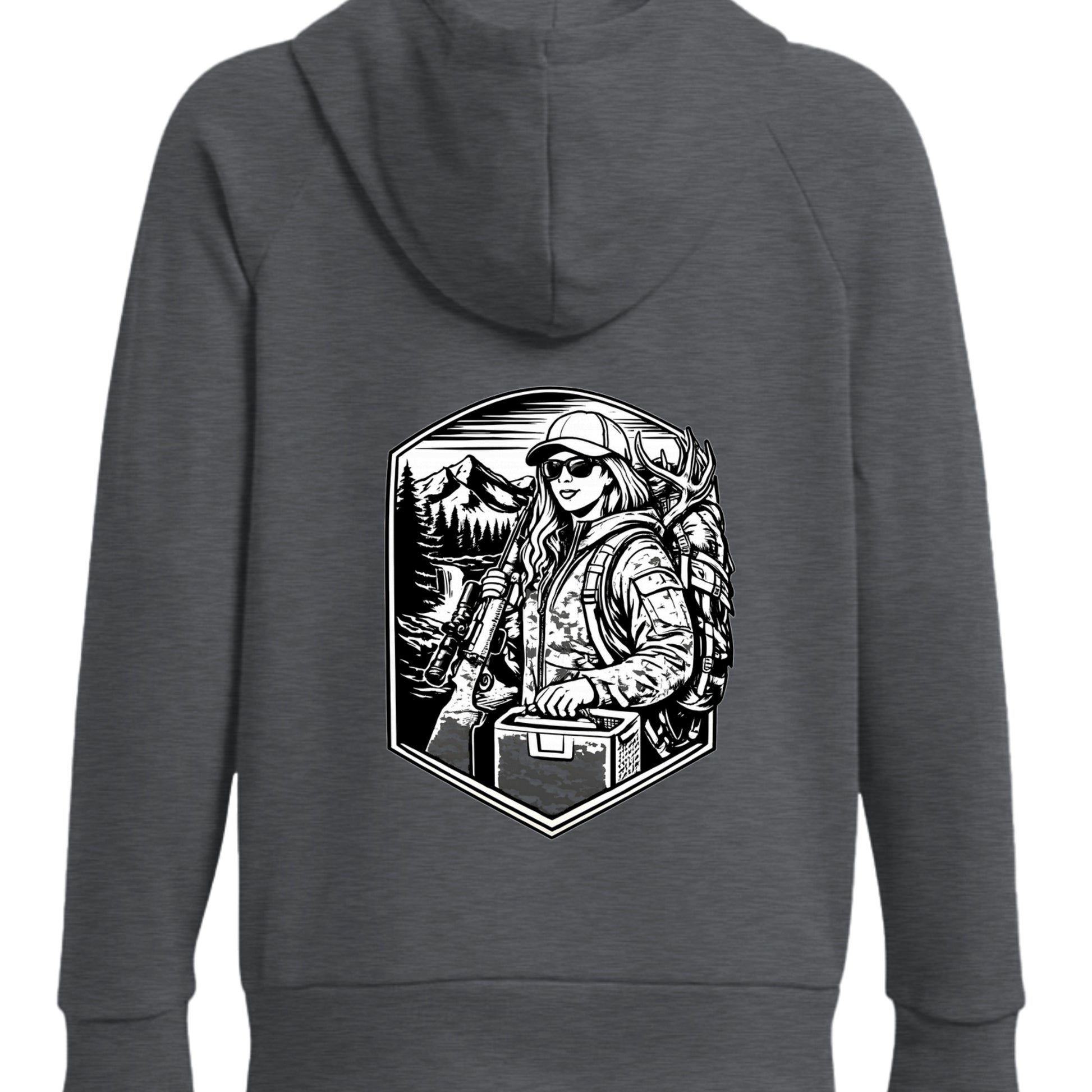 Castlerock Grey Light Heather/ White - 1379500 - BACK