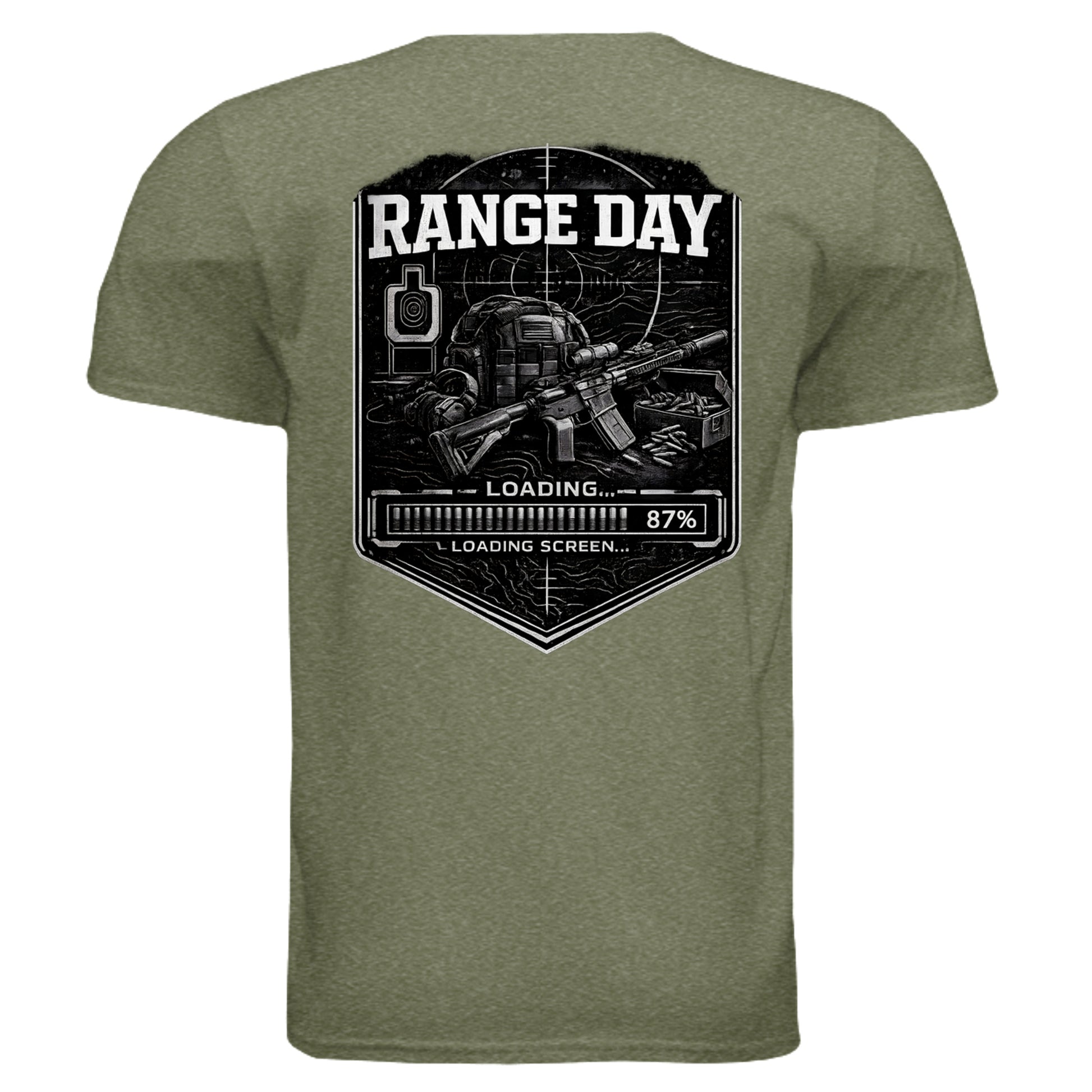 HEATHER MILITARY GREEN - G640 - BACK