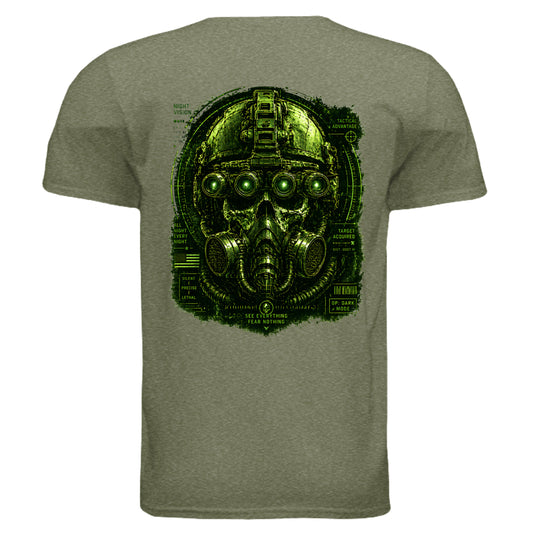HEATHER MILITARY GREEN - G640 - BACK