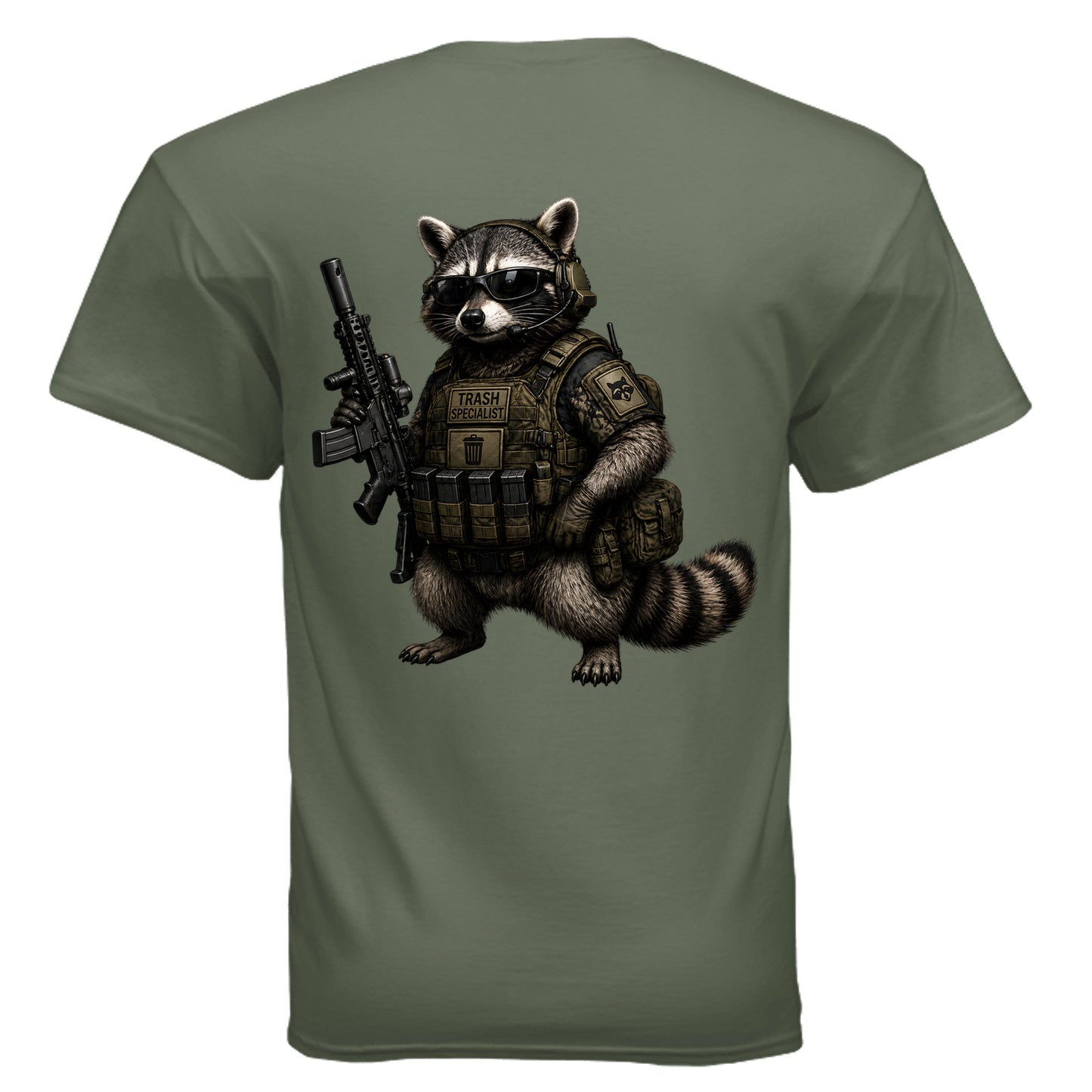 MILITARY GREEN - G200 - BACK