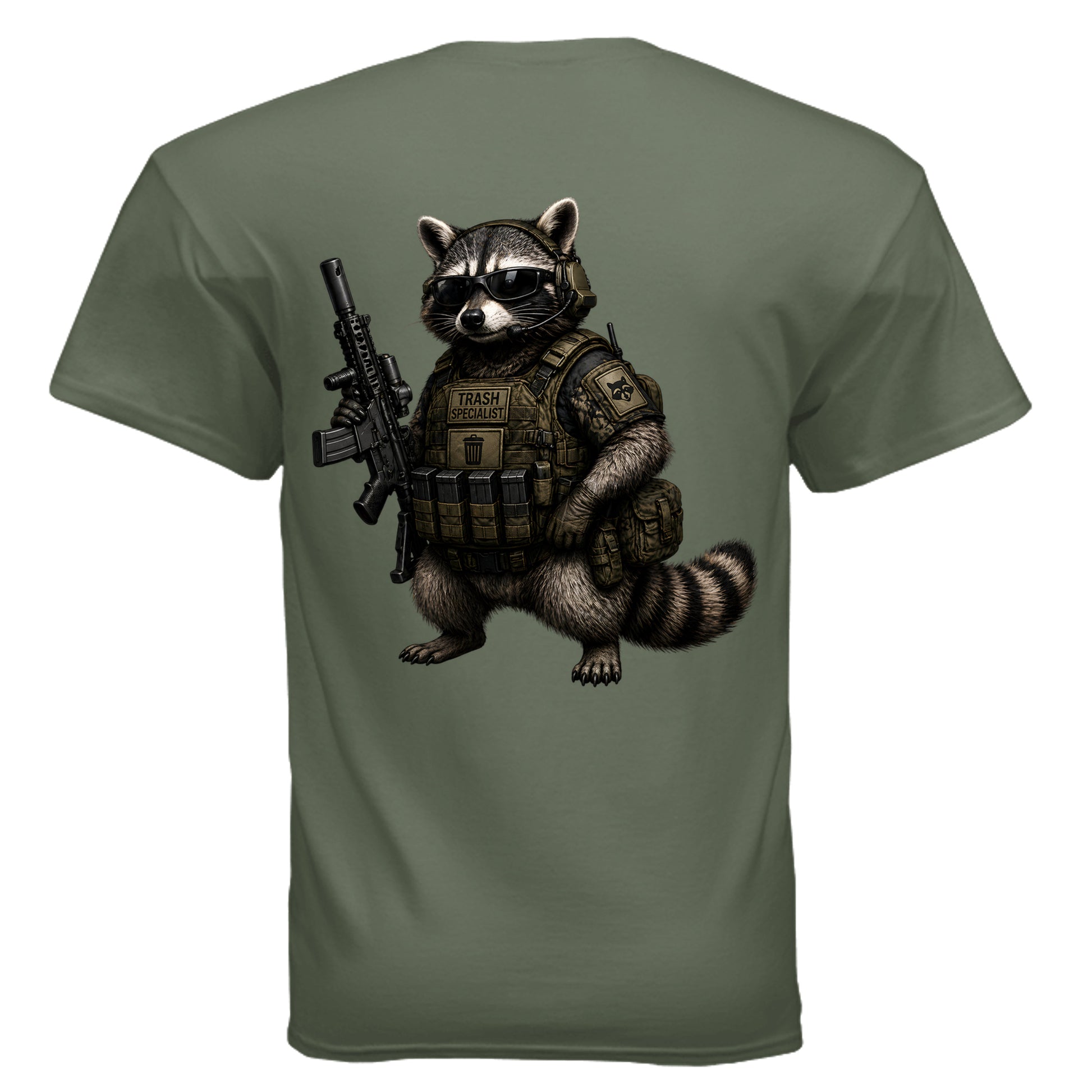 MILITARY GREEN - G200 - BACK