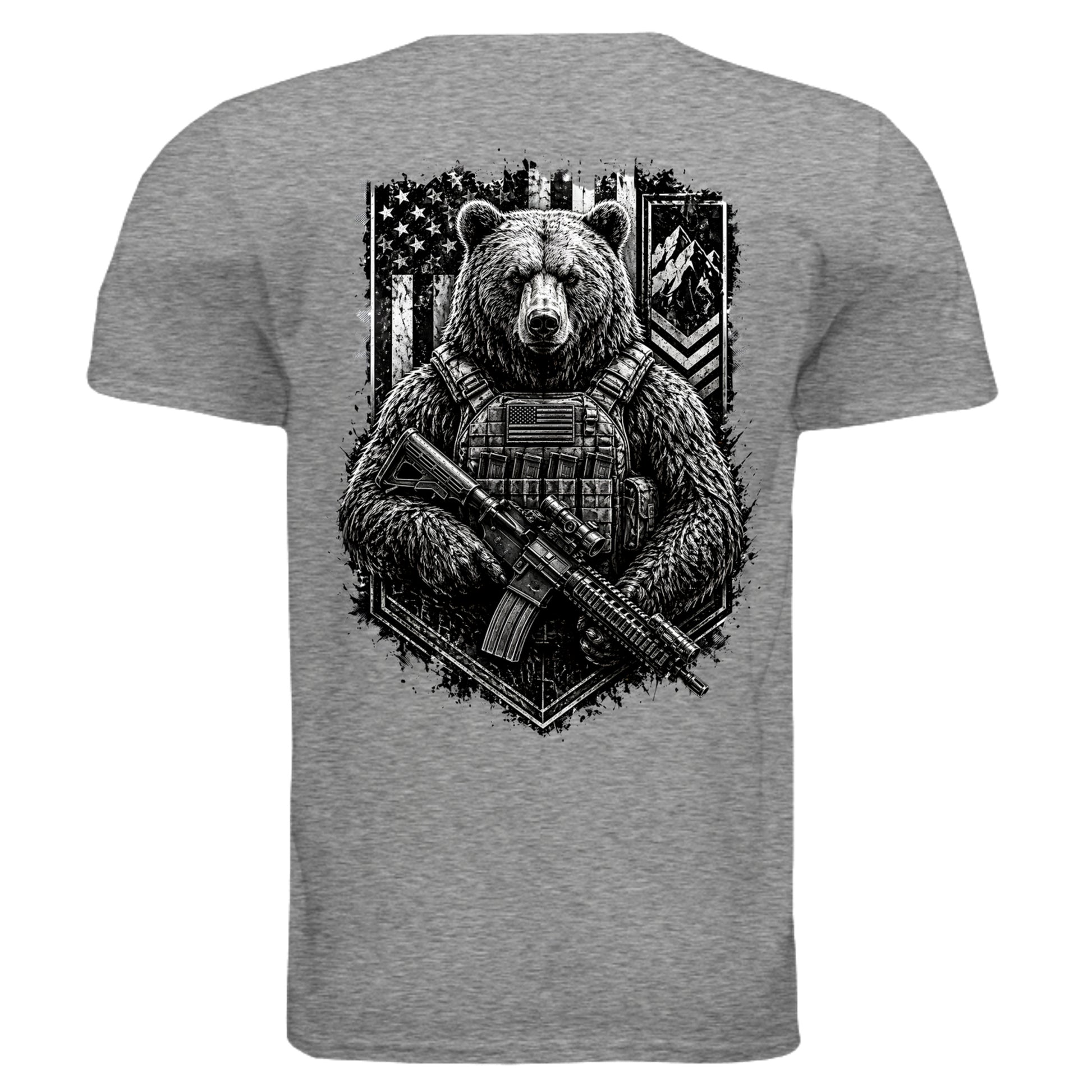 GRAPHITE HEATHER - G640 - BACK