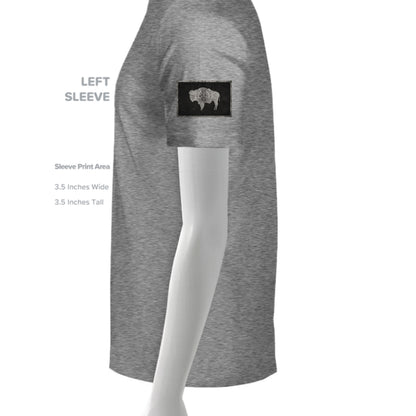 GRAPHITE HEATHER - G640 - SLEEVE_LEFT